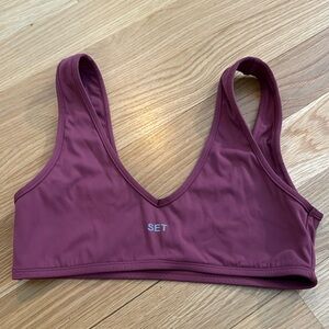SET Active bra (sport body dip, never worn)